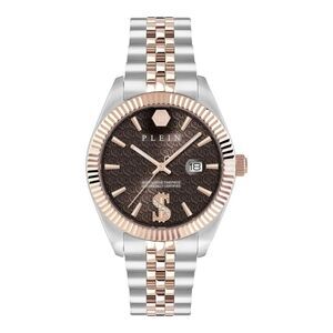 Philipp Plein Date Superlative Crystal Watch Two Tone Mens